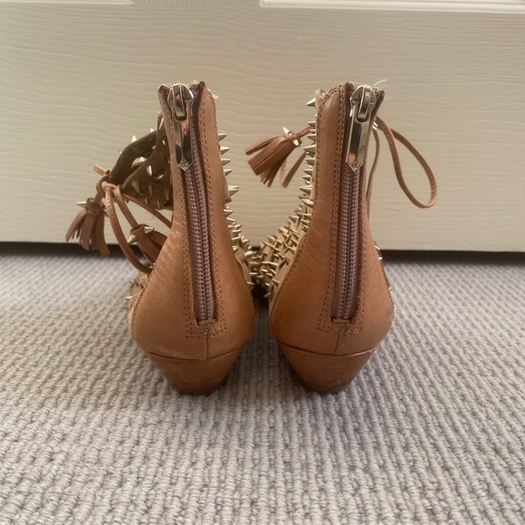 Sam Edelman Spike 1/2 Sandal wedge size 6.5 - Picture 6 of 8